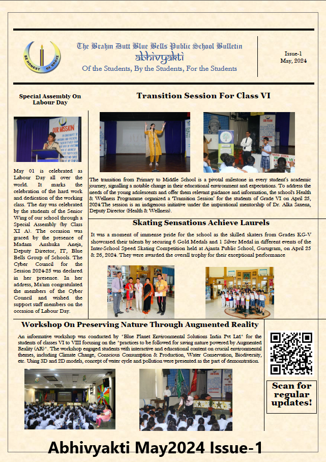 Abhivyakti- May Edition 1